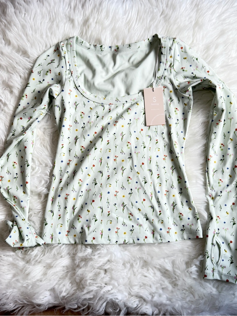 Popflex Riversible Long Sleeve Top Meadow